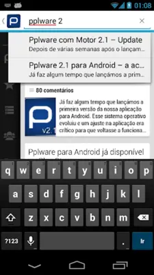 Pplware android App screenshot 9